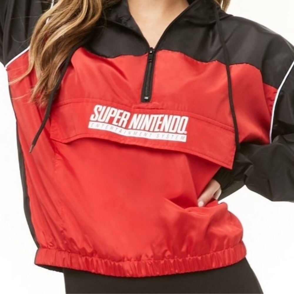 Super Nintendo Windbreaker